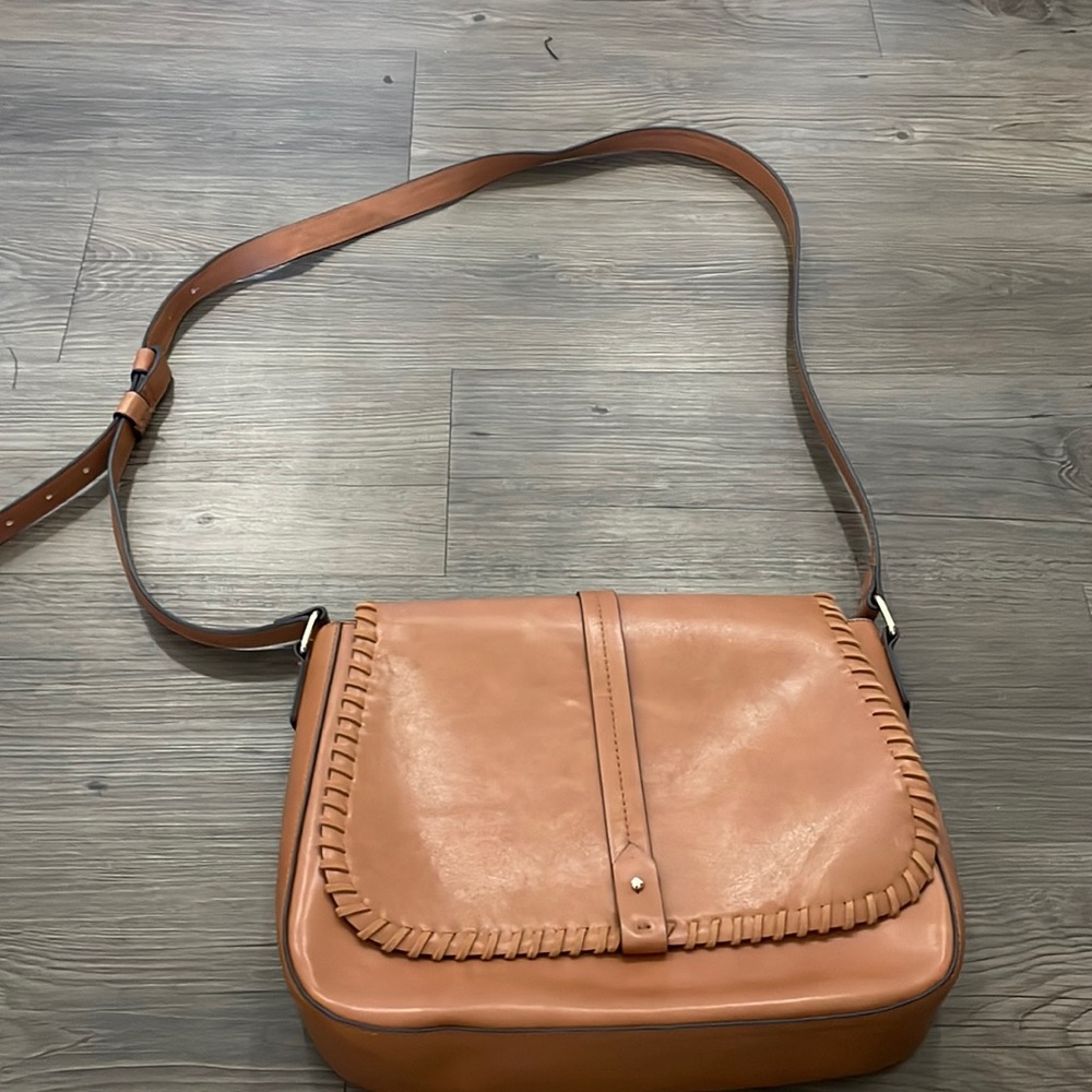 GAP crossbody brown leather purse